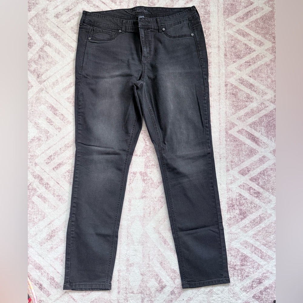 Maurices Charcoal Skinny Jeans for Women